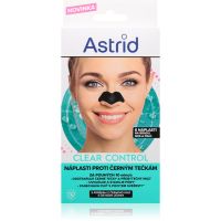 Astrid Clear Control oczyszczające plastry do twarzy przeciw zaskórnikom 6 szt.
