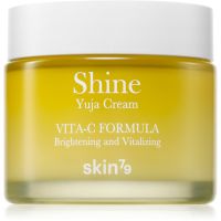 Skin79 Shine Yuja Cream Vita-C Formula hydratační a rozjasňující pleťový krém pro pleť s hyperpigmentací 70 ml