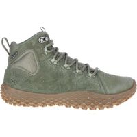 Merrell LICHEN MID Дамски barefoot обувки, зелено, размер 37