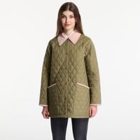Kurtka Barbour Icons Modern Liddesdale Quilted Jacket Bleached Olive/ Ancient/ Gardenia M