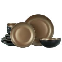 Creatable JEDÁLENSKÝ SERVIS Glamour Gold 12-dielne