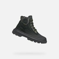 Black Boys' Ankle Boots Geox Kiddartah WPF - Boys
