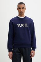 A.P.C. mikina bavlnená s elastanom