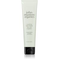 John Masters Organics Rose & Apricot Hair Mask hranilna maska za lase 148 ml