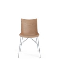 P/Wood chrom světlý jasan Kartell