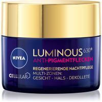 Nivea Cellular Luminous 630 krem na noc przeciw przebarwieniom skóry 50 ml