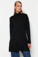 Trendyol Black High Neck Knitwear Sweater