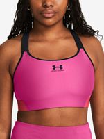 Under Armour UA HeatGear High Sport Sutien Roz