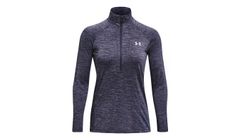 Under Armour W Tech Twist ½ Zip - Dámske - Tričko Under Armour - Fialové - 1320128-558 - Veľkosť: XS