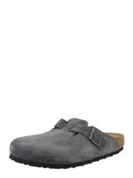 BIRKENSTOCK Natikače s potpeticom 'Boston LEVE'  tamo siva