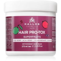 Kallos Hair Pro-Tox Superfruits регенерираща маска за уморена коса без блясък 275 мл.