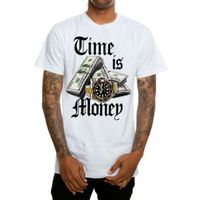 MAFIOSO - Herren T-Shirt - TIME IS MONEY - WHT XL