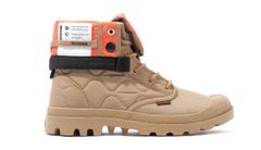 Palladium Baggy Re-Quilted Caramel - Unisex - Tenisky Palladium - Hnedé - 74319-227-M - Veľkosť: 43