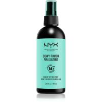 NYX Professional Makeup Makeup Setting Spray Dewy fixační sprej 180 ml