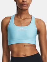 Under Armour UA Mid Evolved Graphic Sport Sutien Albastru