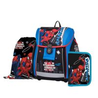 Školský set Spiderman Premium Light, aktovka a prísl.