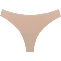 Snuggs Period Underwear Brazilian Light Tencel™ Lyocell Beige тканинні менструальні труси при слабкій менструації розмір L 1 кс