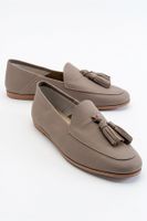 LuviShoes F04 Stone Skin Genuine Leather Shoes