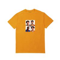 Pleasures Cast Tee Orange - Pánske - Tričko Pleasures - Oranžové - P24SU057-ORANGE - Veľkosť: 2XL