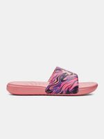 Klapki damskie Under Armour Ansa Graphic-PNK