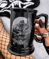 KILLSTAR Tasse - Lonewolf - Schwarz/Grau