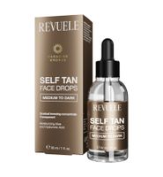 Revuele samoporjevitvene kapljice za obraz - Self Tan Face Drops - Medium To Dark