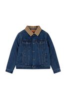 Levi's Detská rifľová bunda Levi's QUILTED LINED TRUCKER