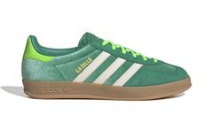 adidas Gazelle Indoor W Ženy - Tenisky adidas Originals - Zelená - JI2715-5.5 - Size: 5.5