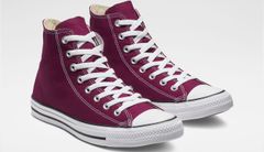 Converse Chuck Taylor All Star Hi Maroon - Detské - Tenisky Converse - Červené - M9613C - Veľkosť: 43