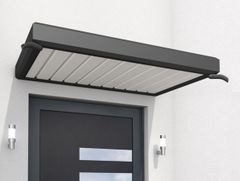 Vchodová strieška GUTTAVORDACH NM 150 x 90 cm čierna GU7210713