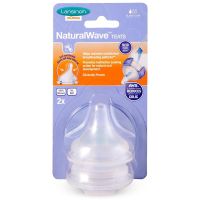 Lansinoh NaturalWave etetőcumi Slow 2 db