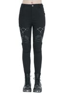 ženske hlače DEVIL FASHION - Punk Keper XXS