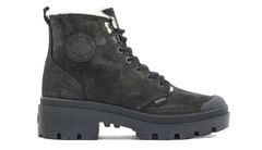 Palladium Pallabase Black - Dámske - Tenisky Palladium - Červené - 98867-008-M - Veľkosť: 39