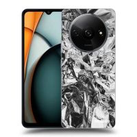 Silikónový čierny obal pre Xiaomi Redmi A3 - Chrome