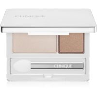 Clinique All About Shadow™ Duo duo očné tiene odtieň Ivory Bisque/Bronze Satin - Shimmer 1,7 g