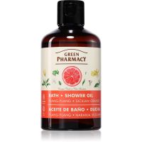 Green Pharmacy Ylang-ylang & Sicilian Orange Bath Oil освіжаюча олійка для душу 250 мл