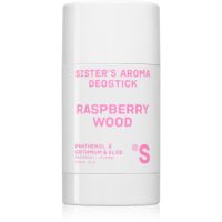 Sister's Aroma Wood Deostick trdi deodorant proti neprijetnemu vonju in potenju 50 g