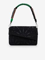 Desigual Summer Dandelion Phuket Mini Handtasche Schwarz