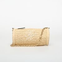 Tommy Hilfiger Elev Summ Chain Bag Raffia Beige Universal