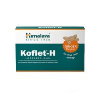 HIMALAYA Koflet-H - 12lozenges - Pastylki do ssania - Ginger