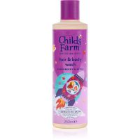 Childs Farm Hair & Body Wash umývateľná emulzia na telo a vlasy Blackberry & Apple 250 ml