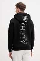 Mikina Alpha Industries Backprint Hoodie Mirror Camo