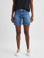 Selected Femme Silla Shorts Blau