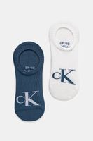 Calvin Klein Jeans členkové ponožky pánske s bavlnou 2-pak