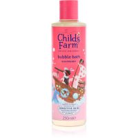 Childs Farm Bubble Bath bublinková koupel a mycí gel Raspberry 250 ml