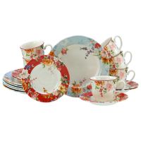 Creatable KÁVOVÝ SERVIS Crimson bunt 18-dielne