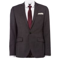 Kenneth Cole Bleekman Slim Fit Pindot Suit Kurtka