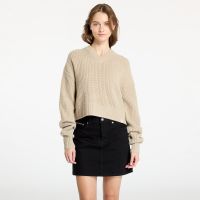 Sweter Calvin Klein Jeans Chunky V-Neck Sweater Pelican L