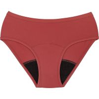 Snuggs Period Underwear Classic: Heavy Flow Raspberry Menstruationsslip aus Stoff bei starker Menstruation Größe M Raspberry 1 St.