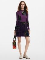 Desigual Pensee Lacroix Rochie Violet